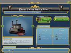 Pirate Game UI